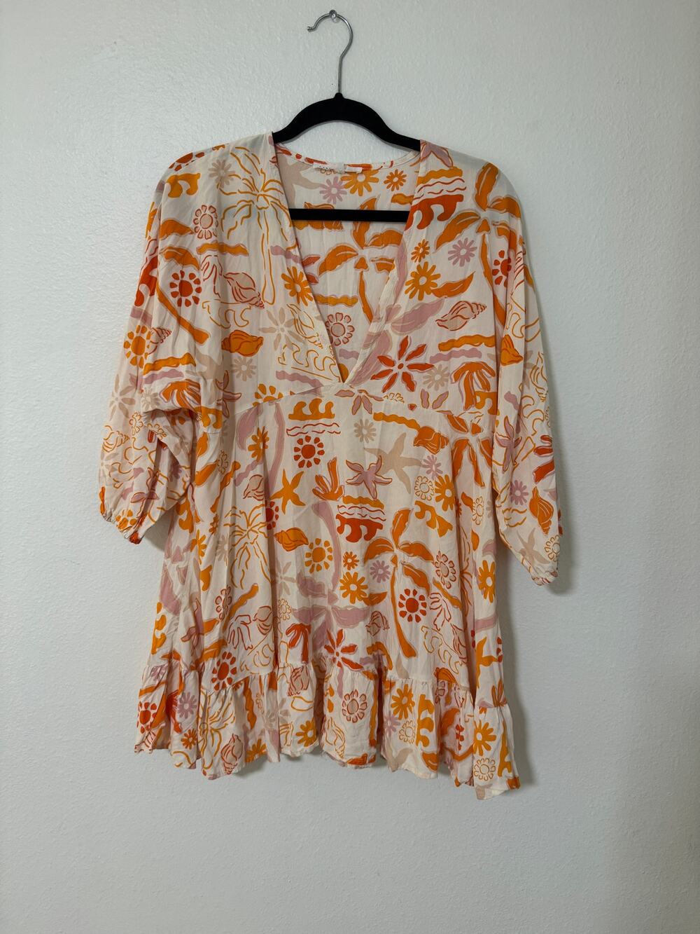 Label of Love Beachy Print Dress Medium